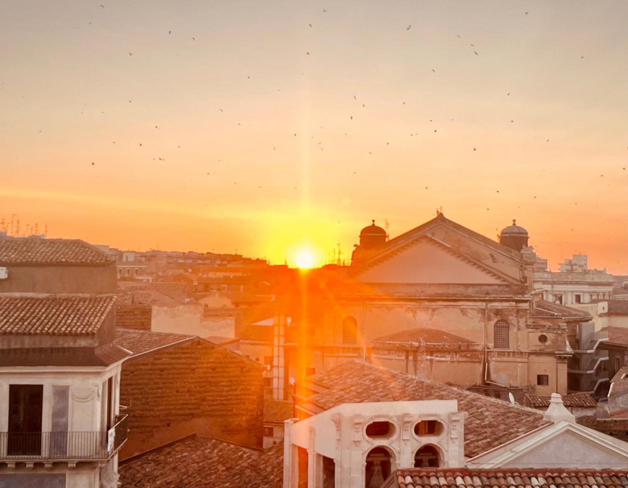 La Terrazza Di Sant'Agata Apartamento Catânia Exterior foto