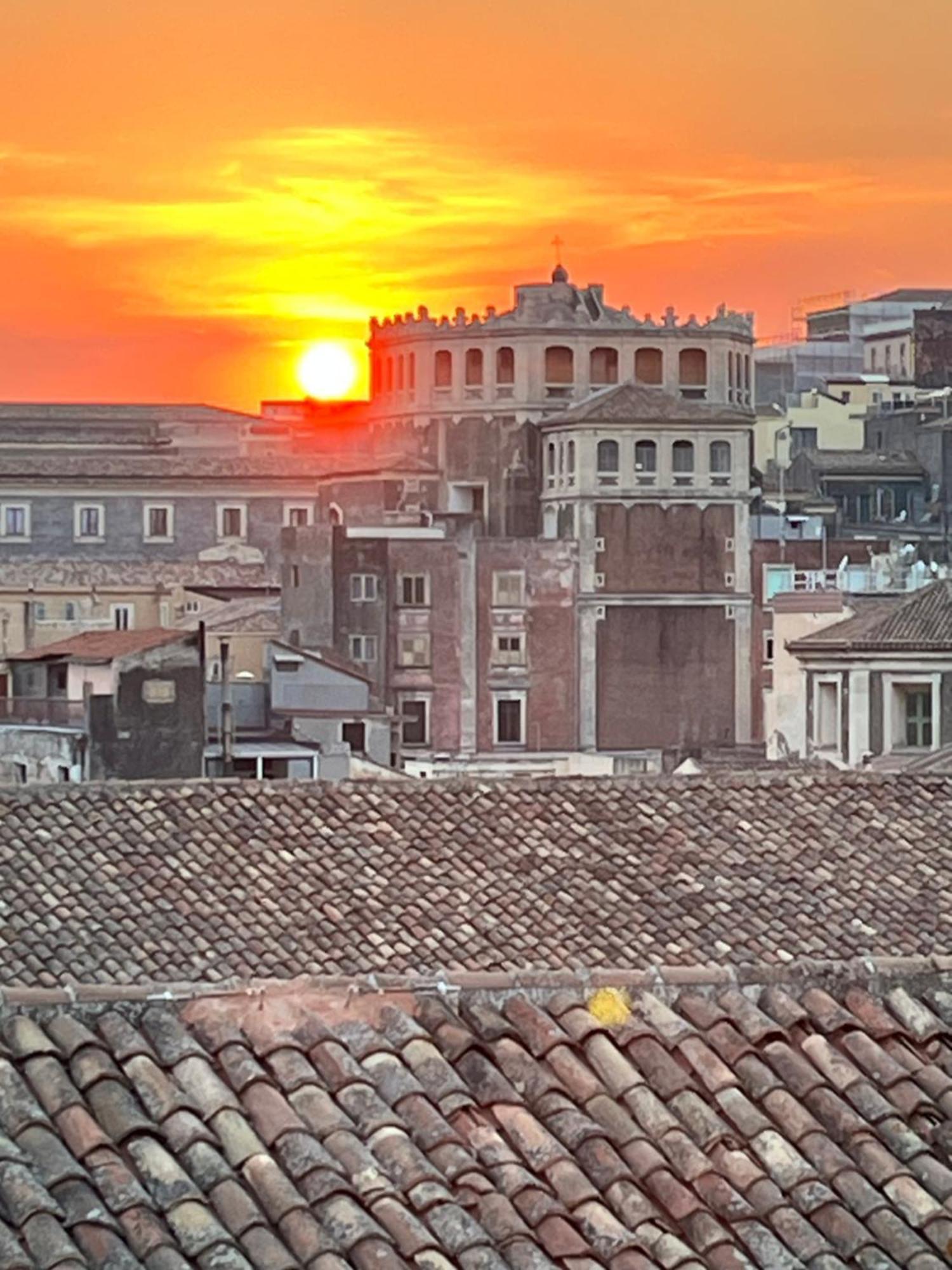 La Terrazza Di Sant'Agata Apartamento Catânia Exterior foto