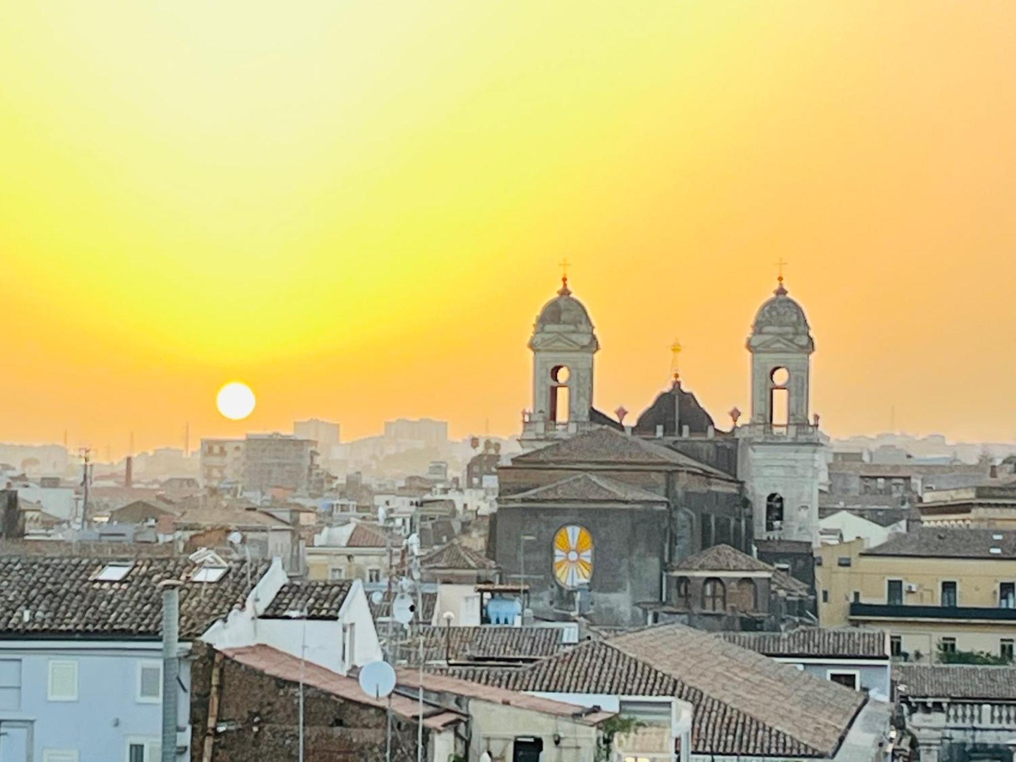 La Terrazza Di Sant'Agata Apartamento Catânia Exterior foto